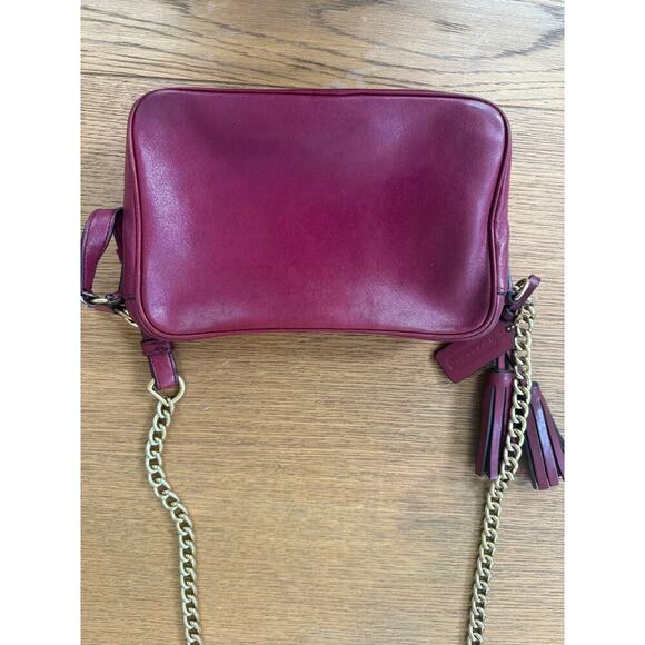 Coach Legacy Air Bag Crossbody Adjustable Length Chain Port Wine 25362 - Picture 7 of 16